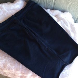 Divided H&M Navy Blue Fleece Shorts NWT